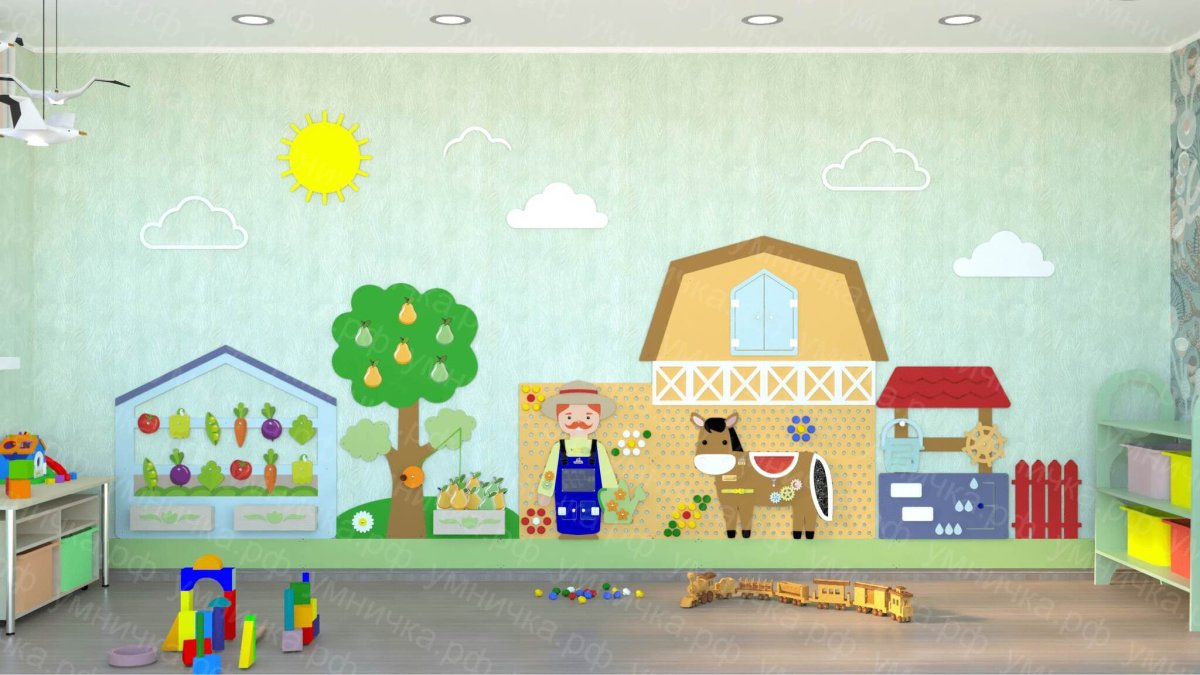 Настенные панели для детского сада