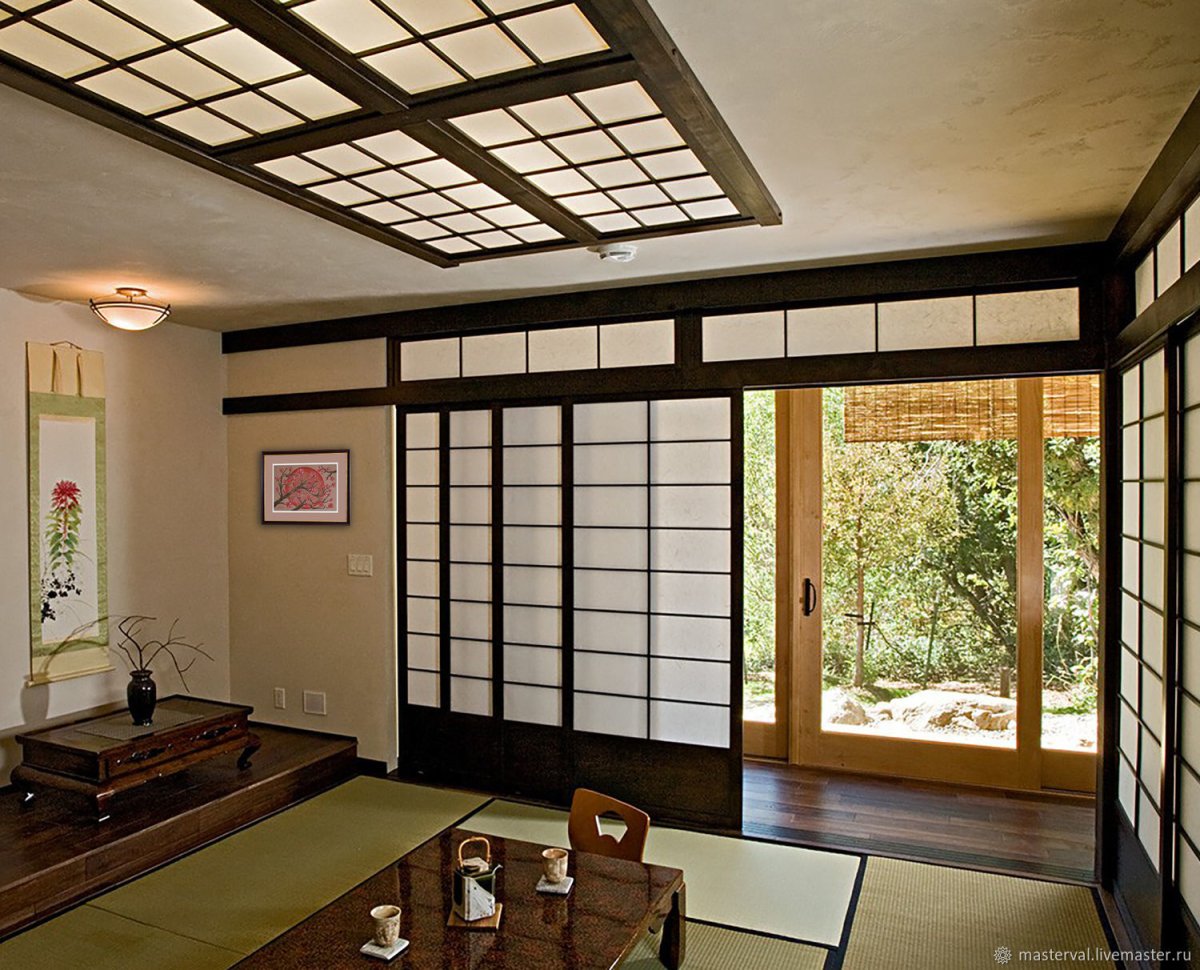 Раздвижные двери в японском стиле