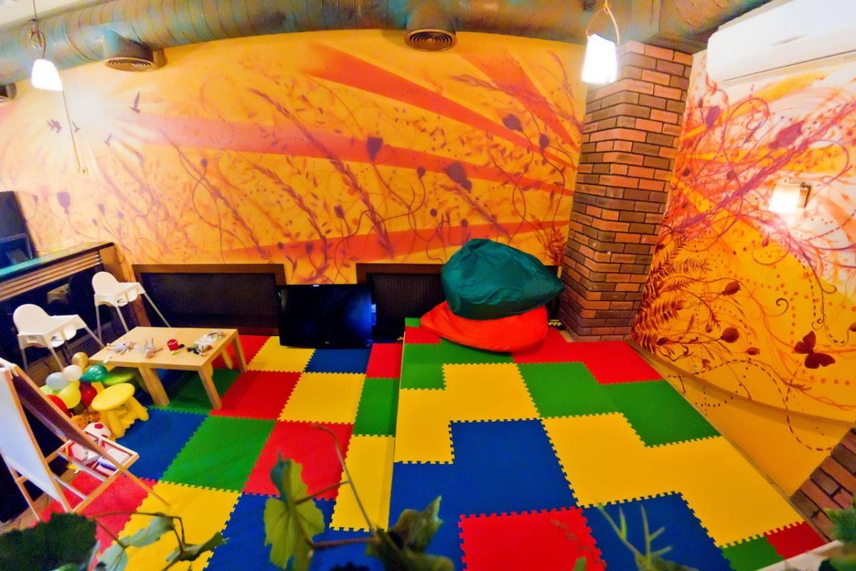 Кафе с детской комнатой зеленоград