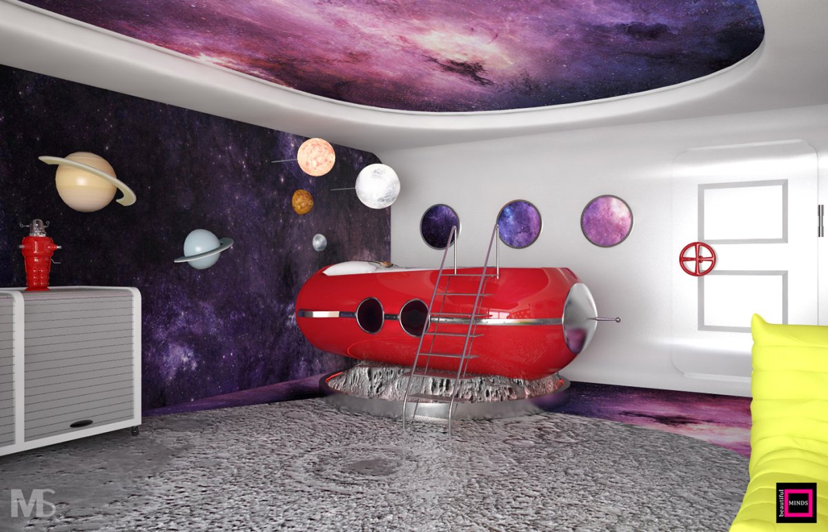 Космос детская комната