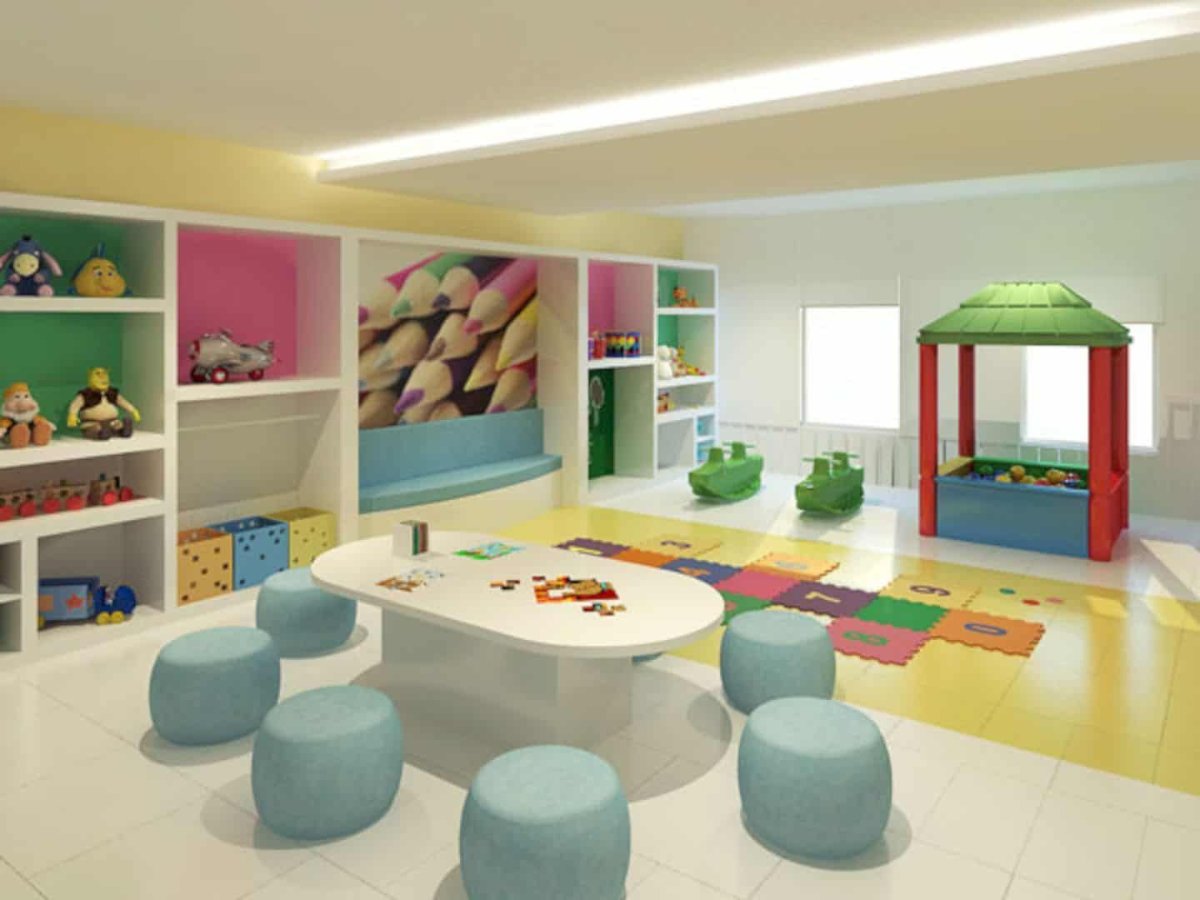 Детская игровая комната дизайн