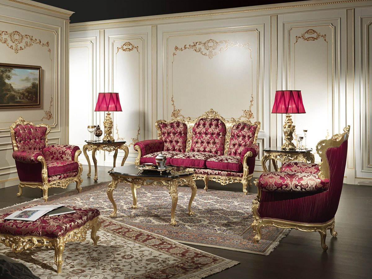 Мягкая мебель в стиле барокко