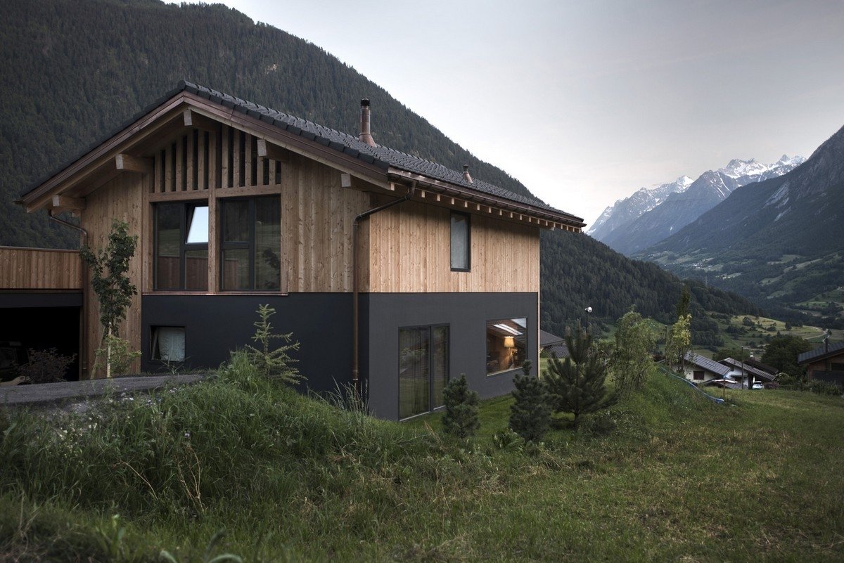 Дом в альпийском стиле