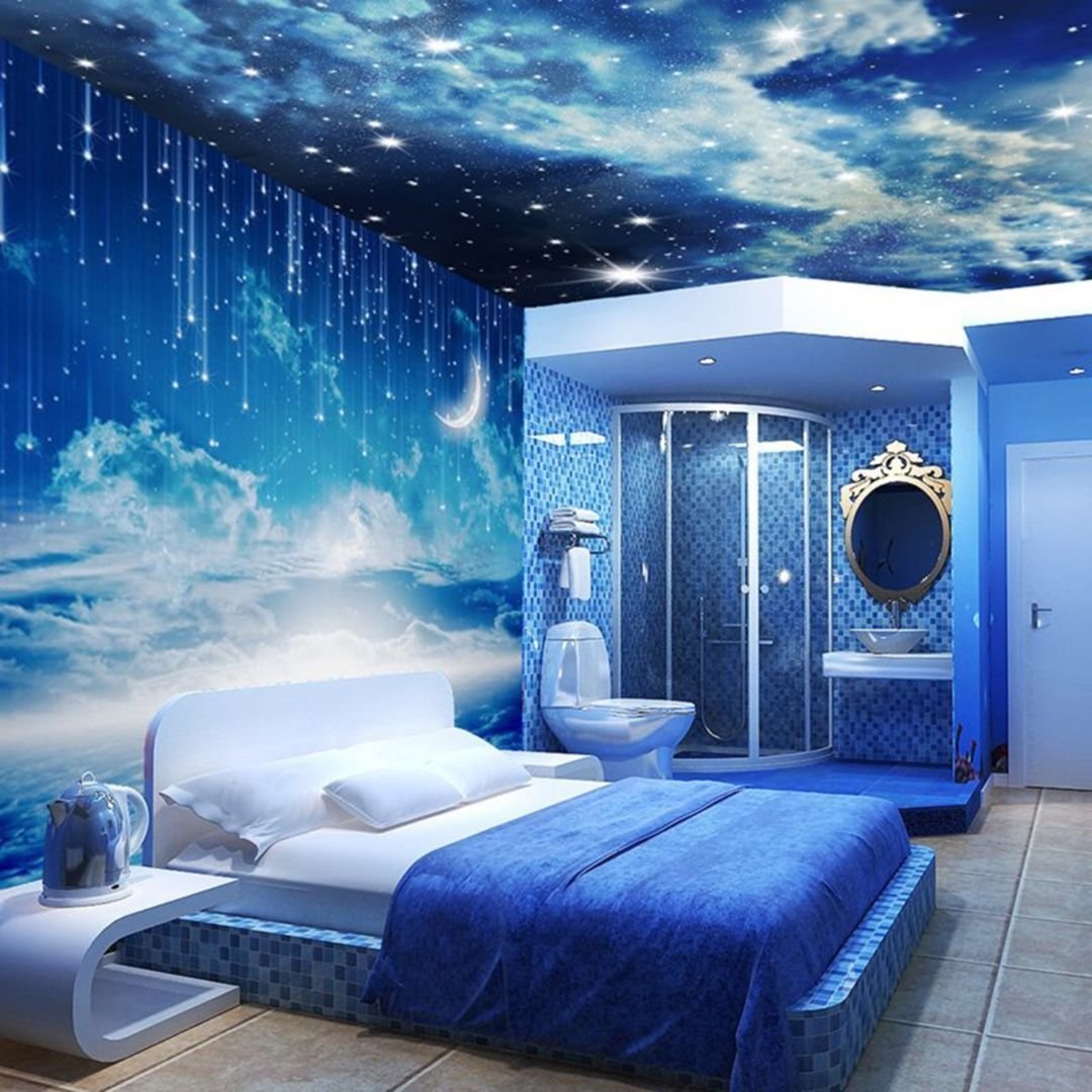 Комната в стиле космос