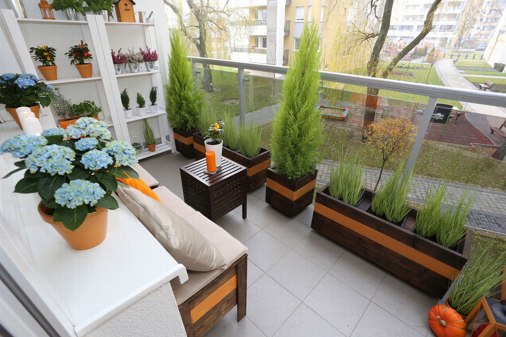 Озеленение балкона растения - 69 фото