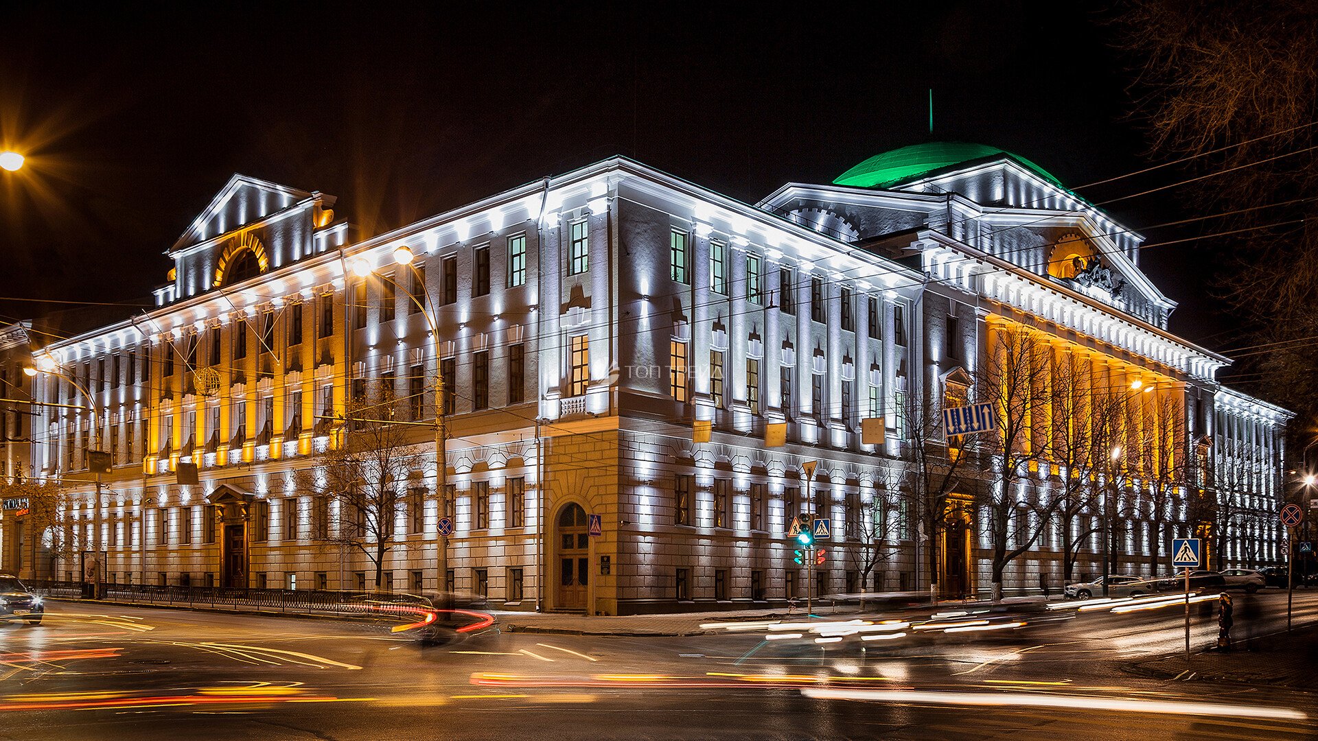 Подсветка Зданий И Фасадов Фото