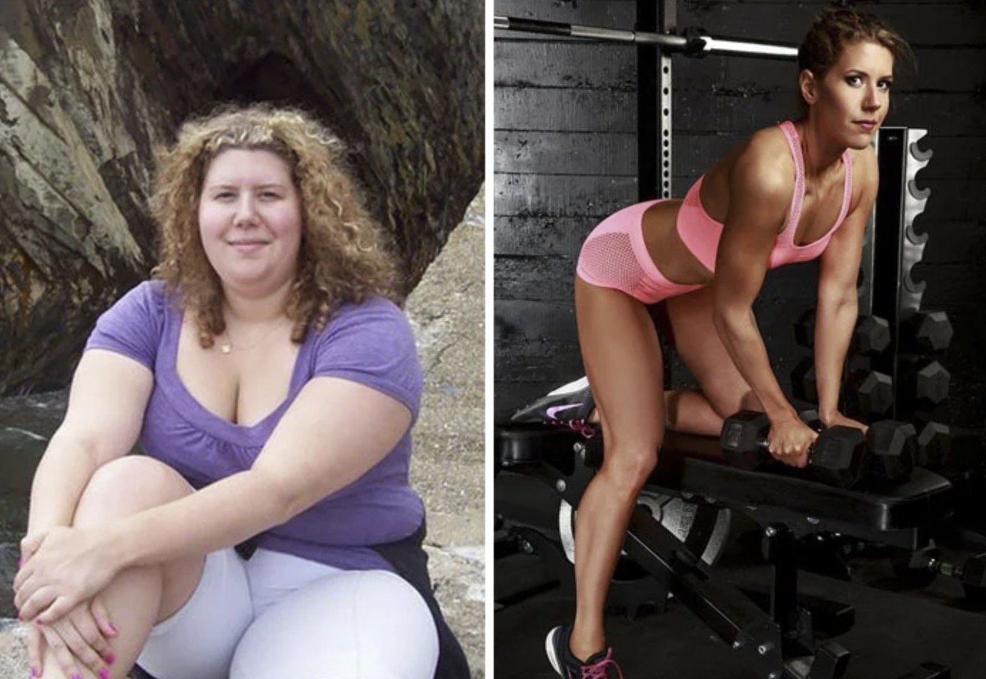 После чего становятся женщинами. До и после похудения девушки. Девушка похудела.