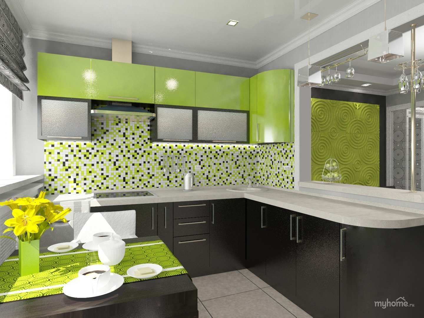 Черно зеленая кухня. Зеленая кухня Леруа. Кухня лайм Леруа. Кухня зеленого цвета. Кухня в зеленых тонах.
