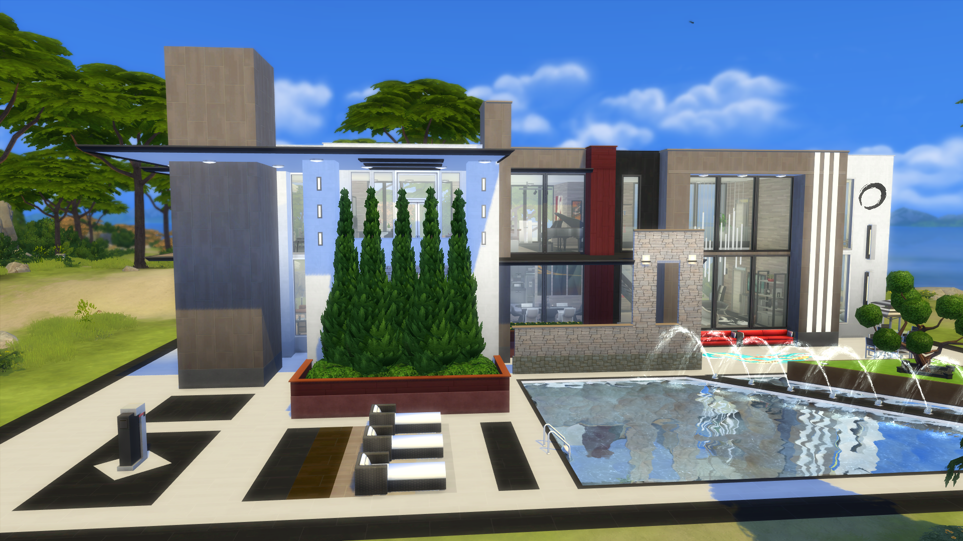 Как красиво строить в Sims 4