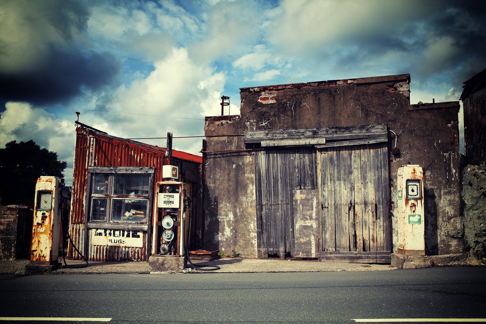 Old garage