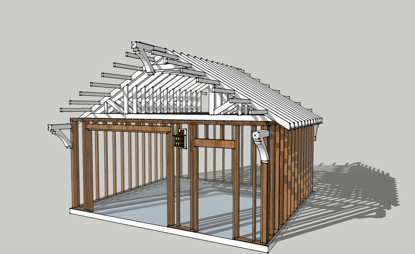 Мансарда с односкатной крышей. Каркасный сарай 3х6 Sketchup. Sketchup односкатная крыша. Сарай 3х3 с односкатной крышей. Сарай с односкатной крышей 4х6.