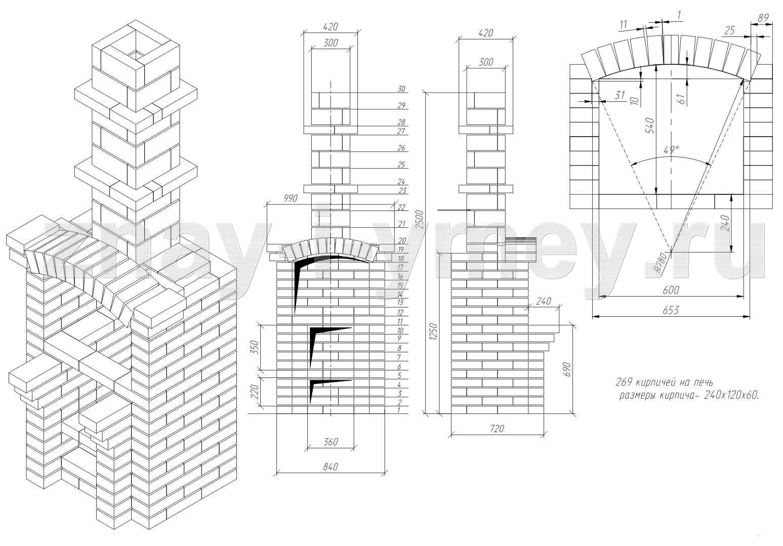 Размеры кирпича чертеж. Чертеж печи барбекю с порядовкой. Конструкция мангала из кирпича своими руками чертежи. Печь барбекю из кирпича чертежи. Чертеж мангала из кирпича с дымоходом.