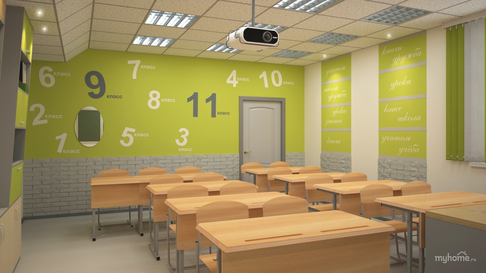Требования к оснащению кабинета математики в школе