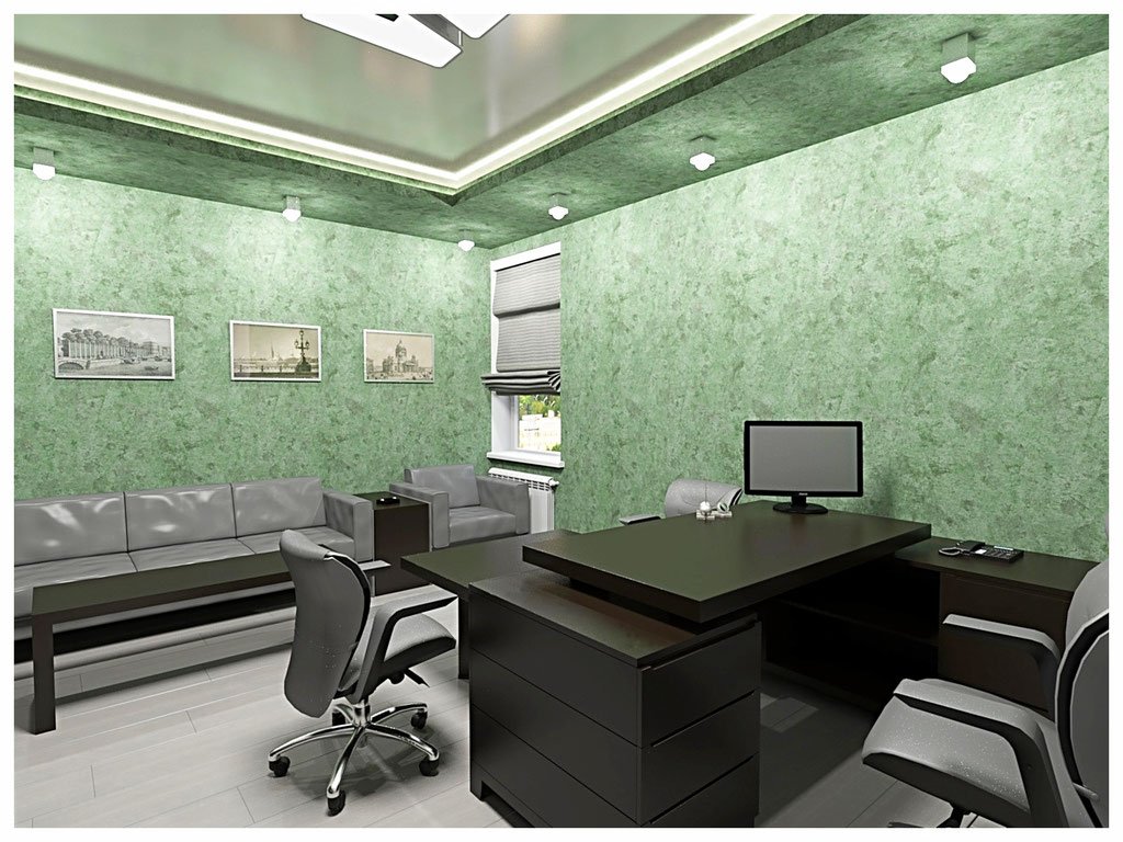 Дизайн офиса кабинет руководителя