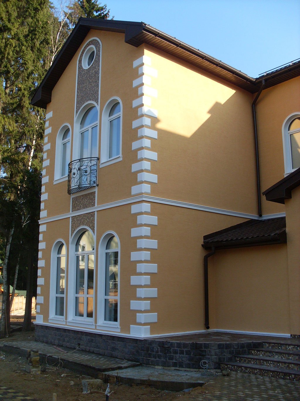 Декор фасада дома своими руками