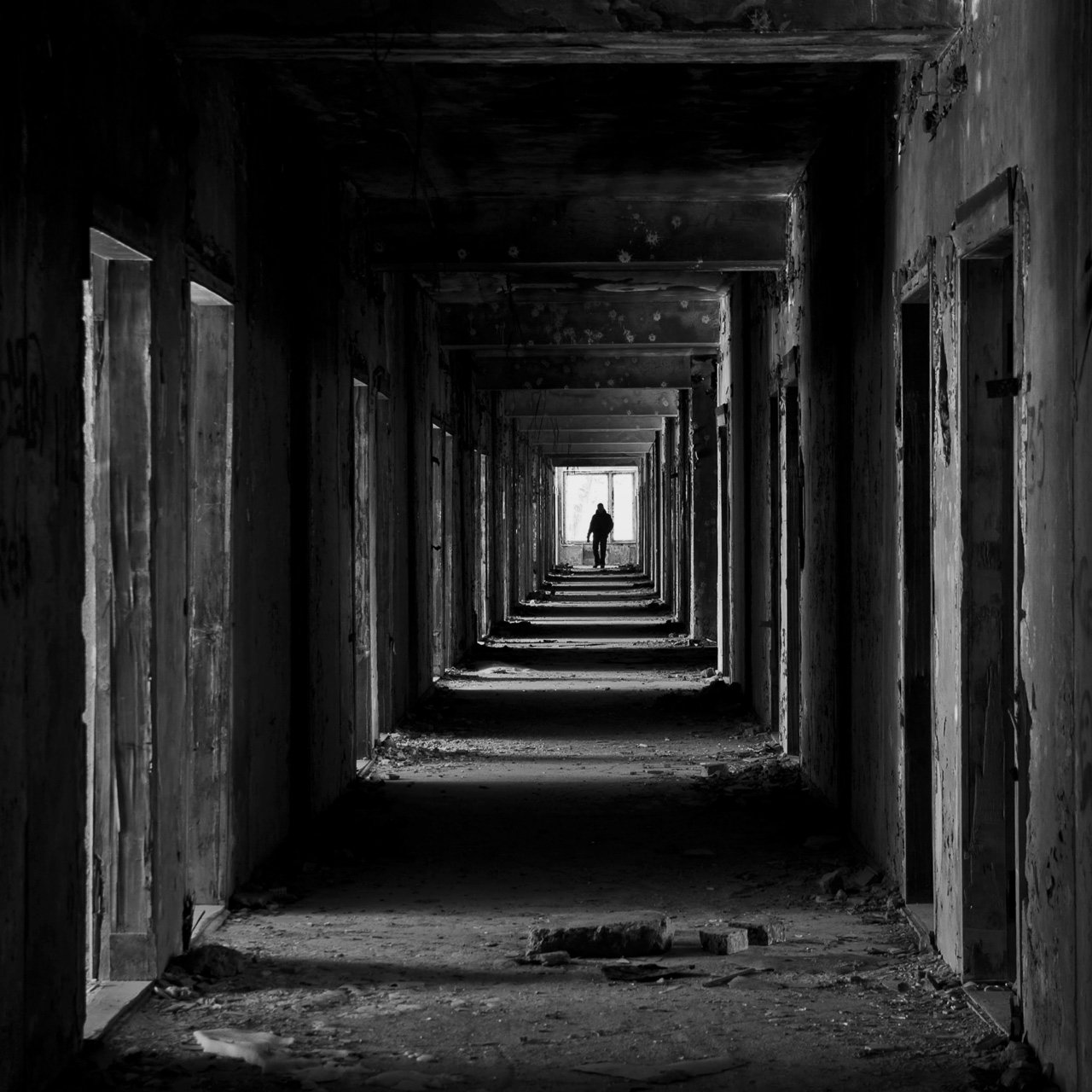 Темный страшный коридор - 63 фото