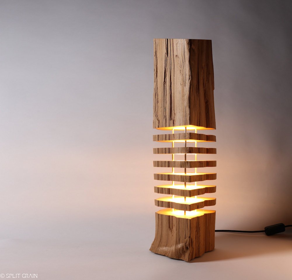 Изготовление светильников из дерева