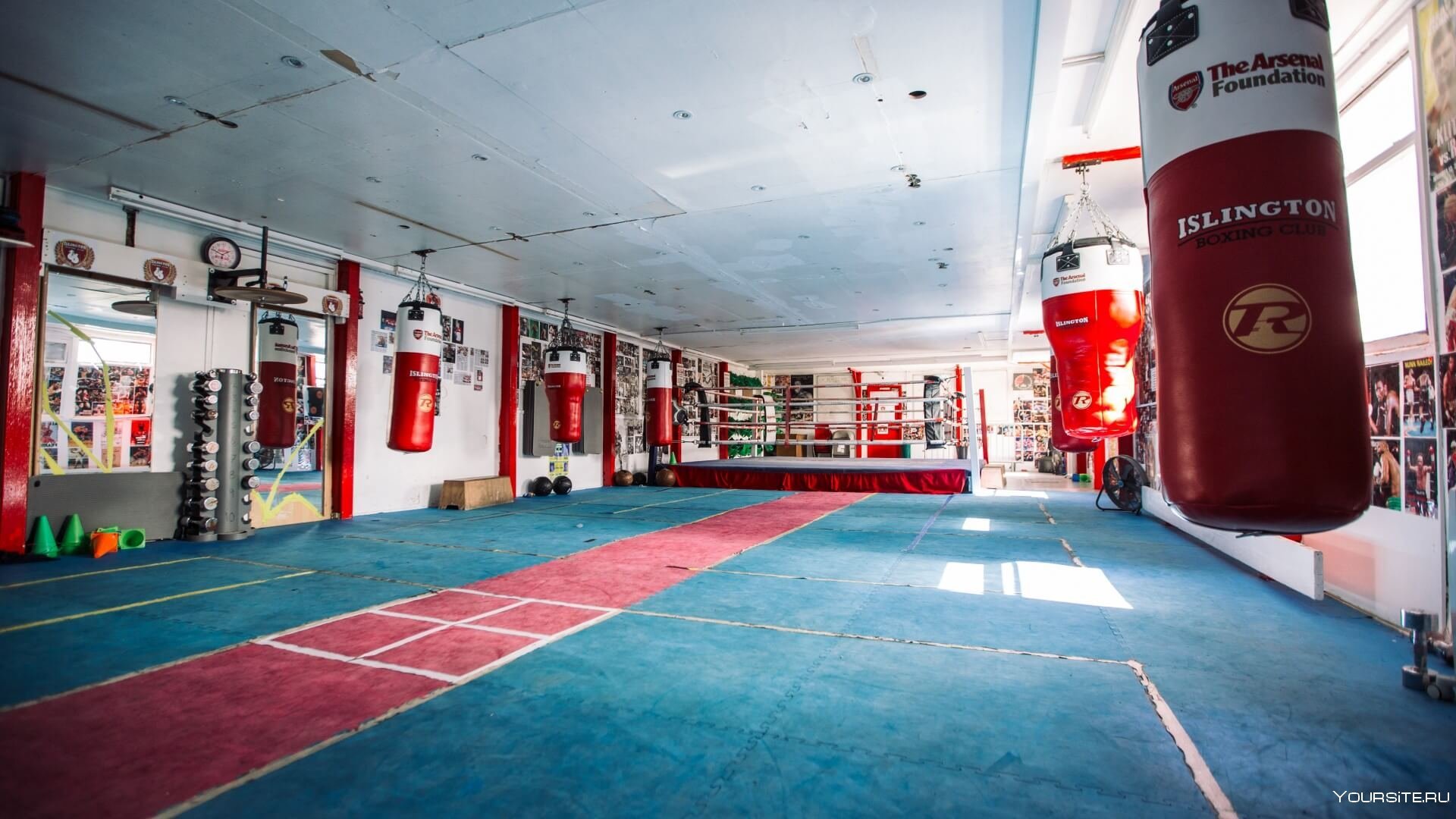 Спортивный зал бокс