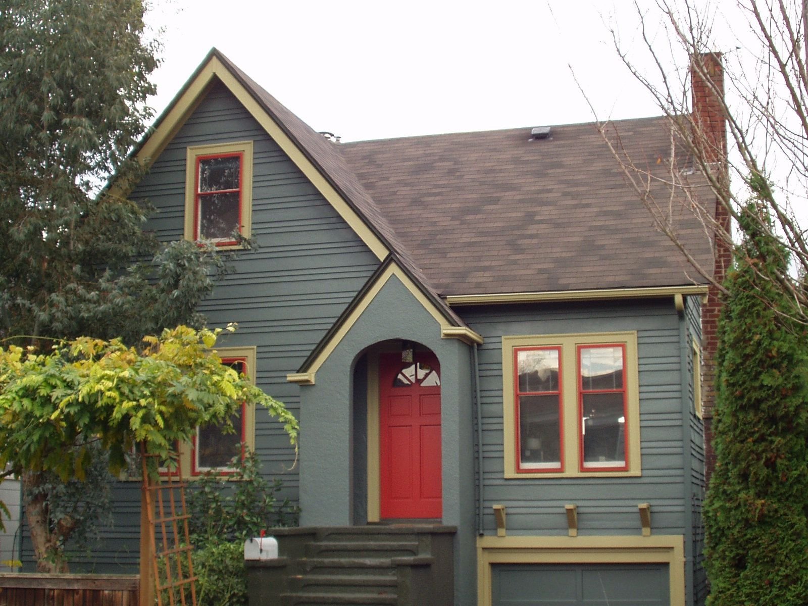 Покрасить дом снаружи цвета фото