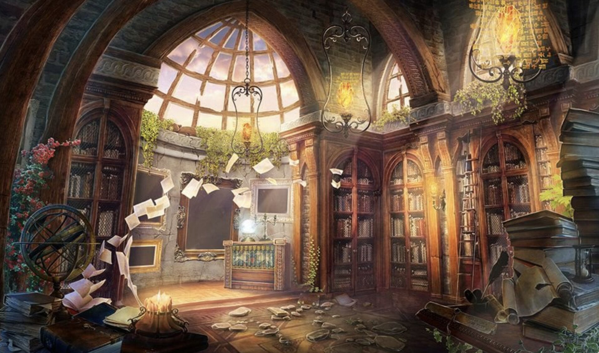 Magic library. Сказочная комната.