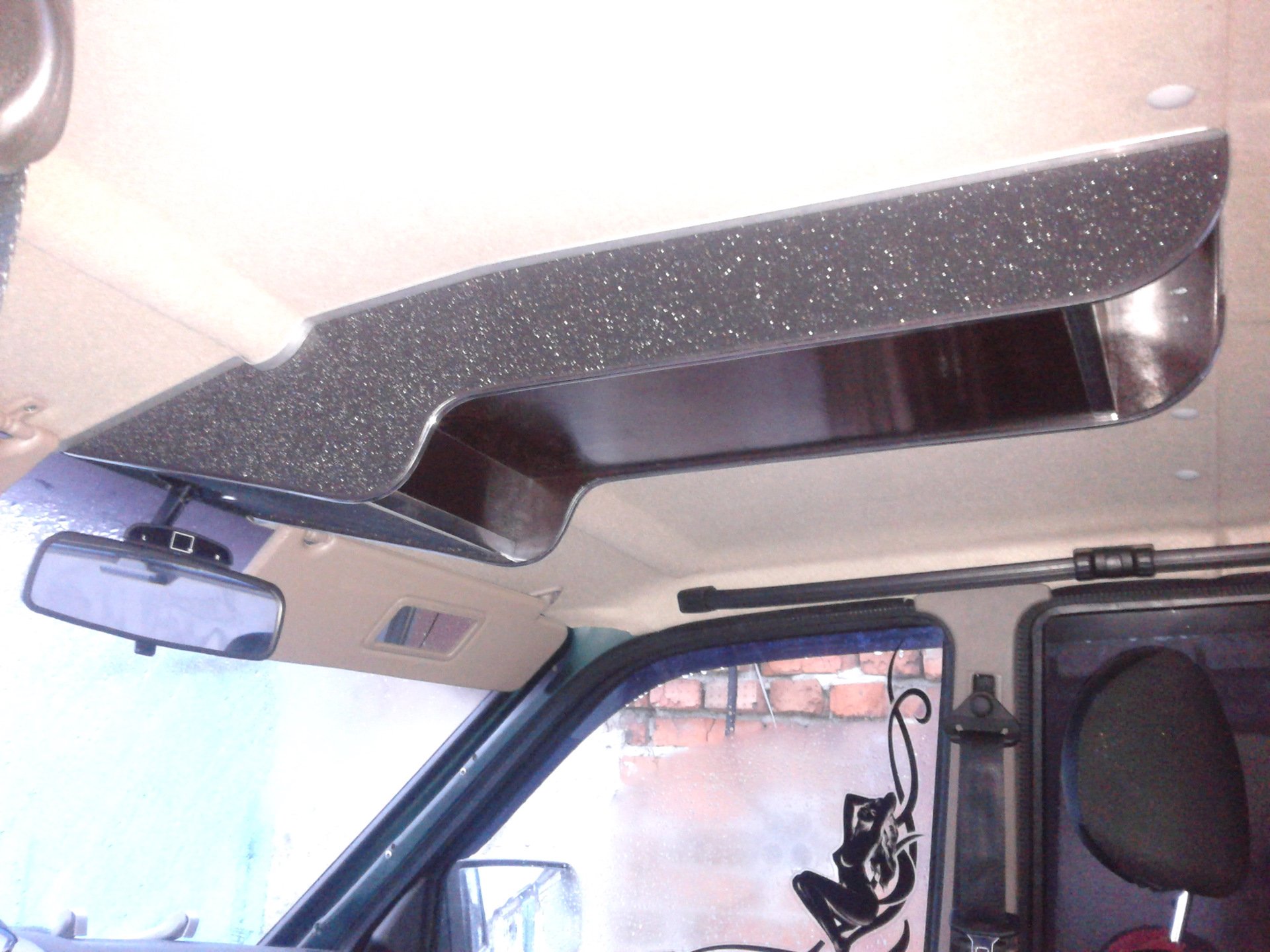 Обзор потолочных консолей для Lada Largus