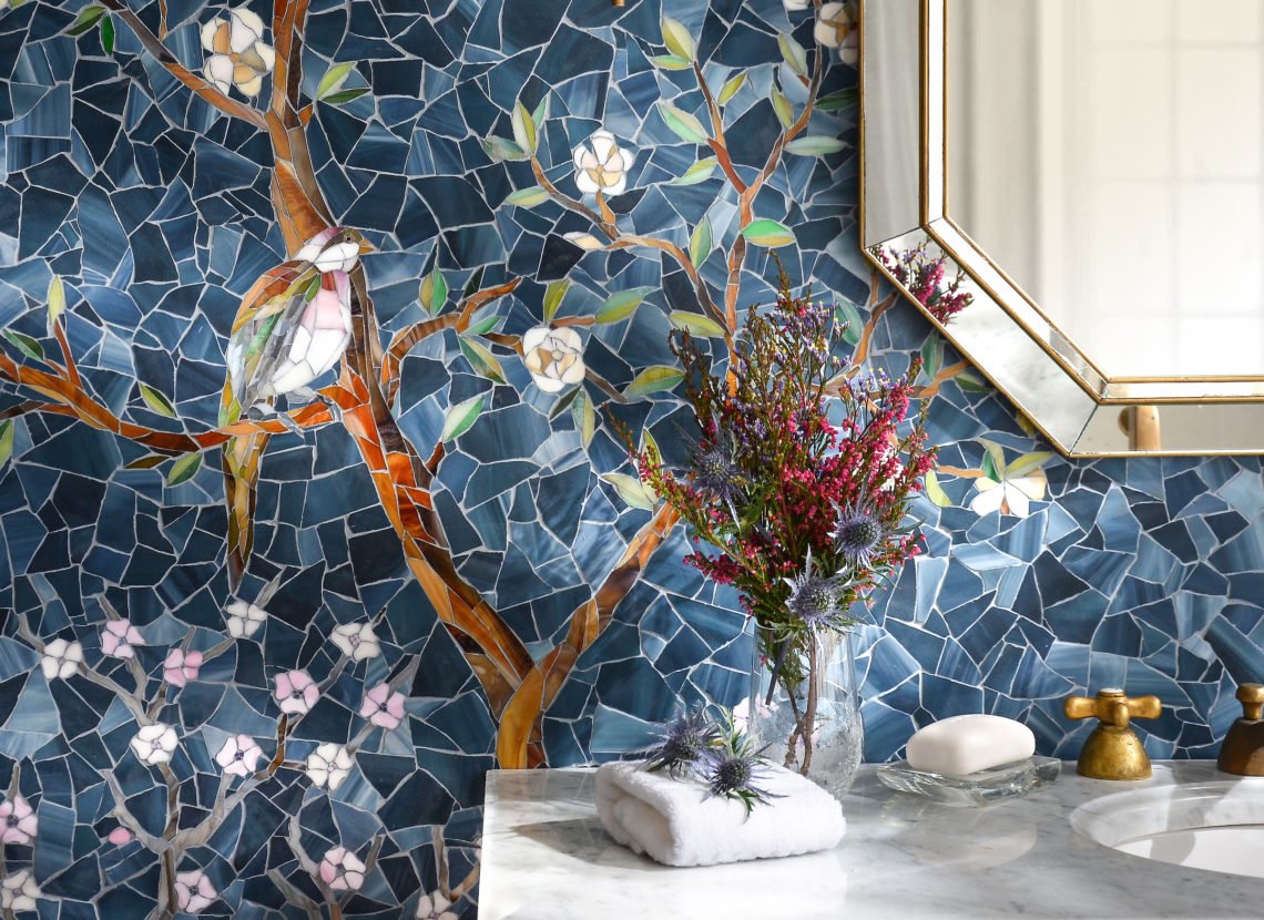 Мозаика на стену в ванную