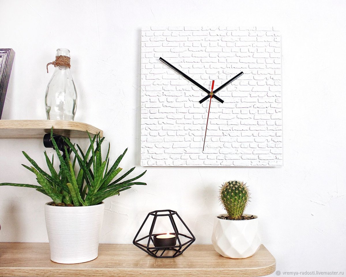 Часы на стену в стиле лофт