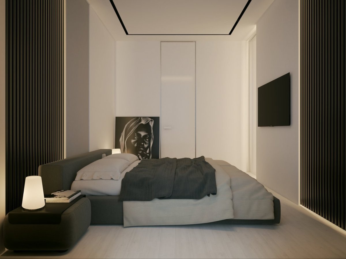 Дизайн комнаты в стиле минимализм