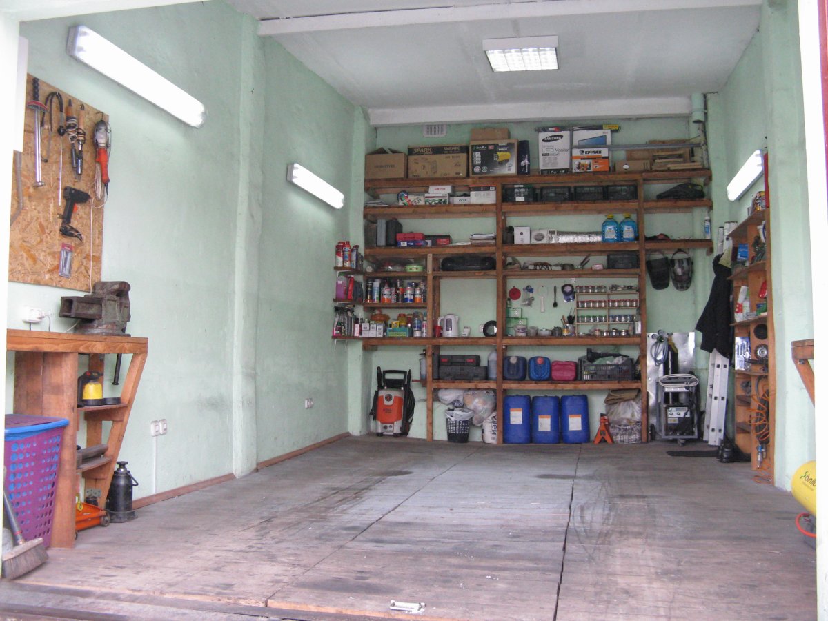 Готовый гараж