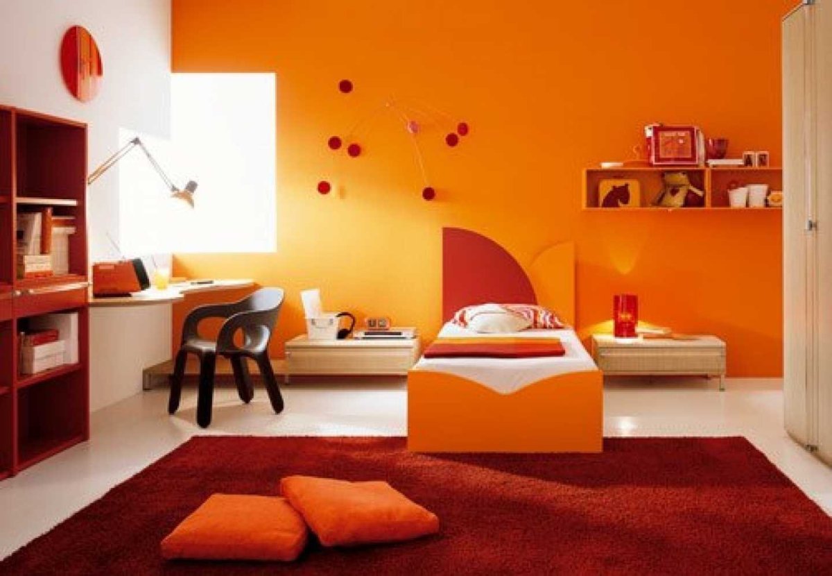 Оранжевые дома
