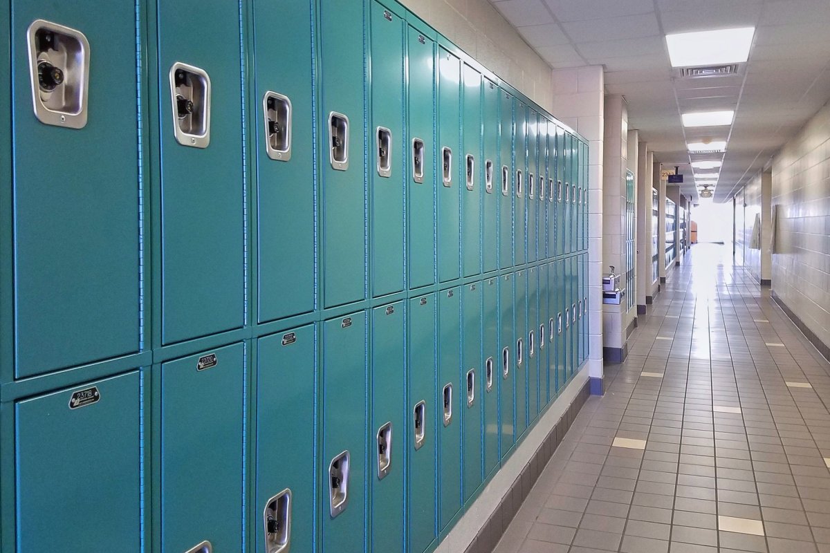 Шкафчики в американских школах
