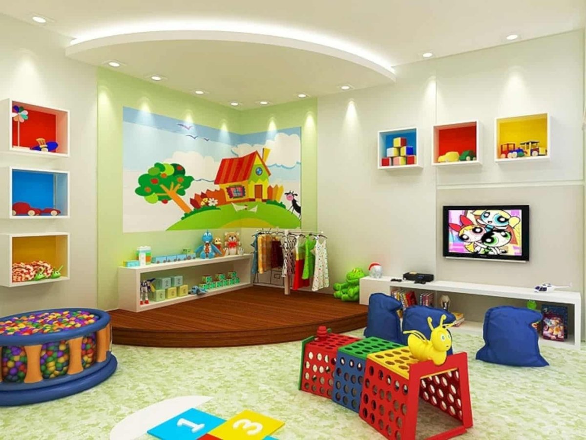 Игровая комната для детей в доме