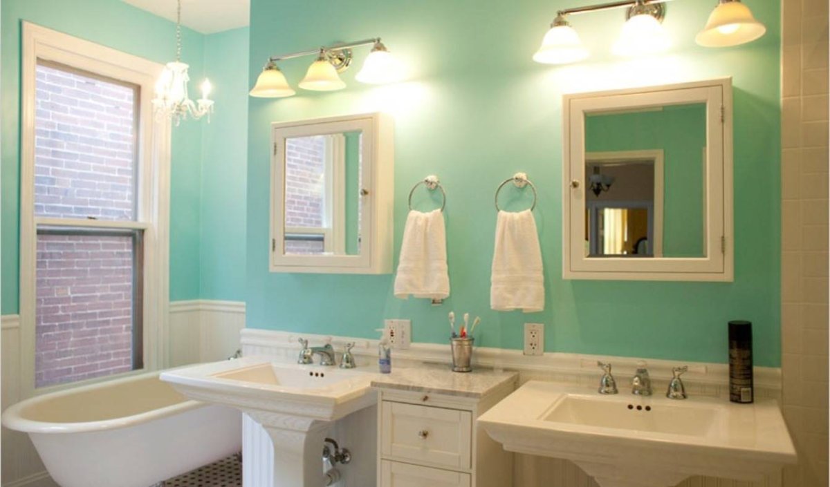 Краска для стен ванной комнаты водостойкая